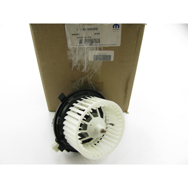 NEW - OEM 04798680 HVAC Blower Motor With Wheel For Mopar