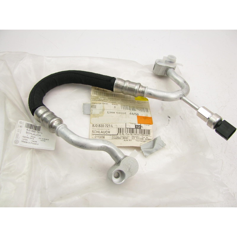 NEW - OEM Audi 8J0820721L A/C Refrigerant Discharge Hose 2012-2013 TT Quattro