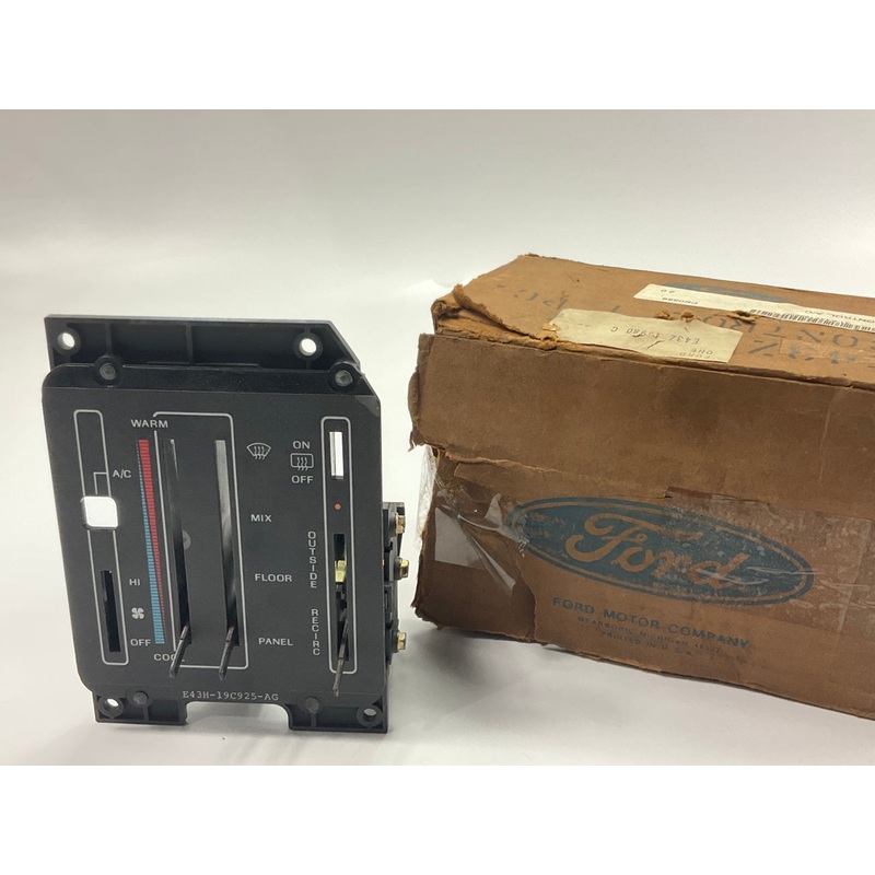 NEW - OEM Ford E43Z-19980-C HVAC A/C Heater Control Panel 1984-87 Tempo & Topaz