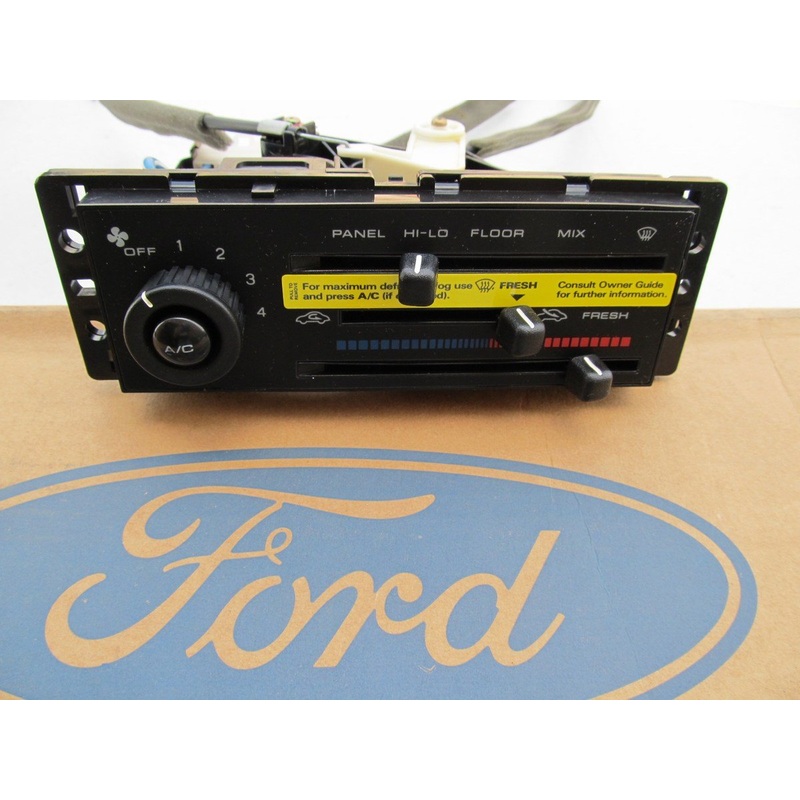 NEW - OEM Ford E92Z-19980-A HVAC A/C Heater Control Switch Panel 1989-1992 Probe