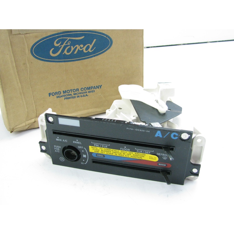 NEW - OEM Ford F0TZ-19980-A A/C Heater Dash Control Unit 1990-1992 Ranger