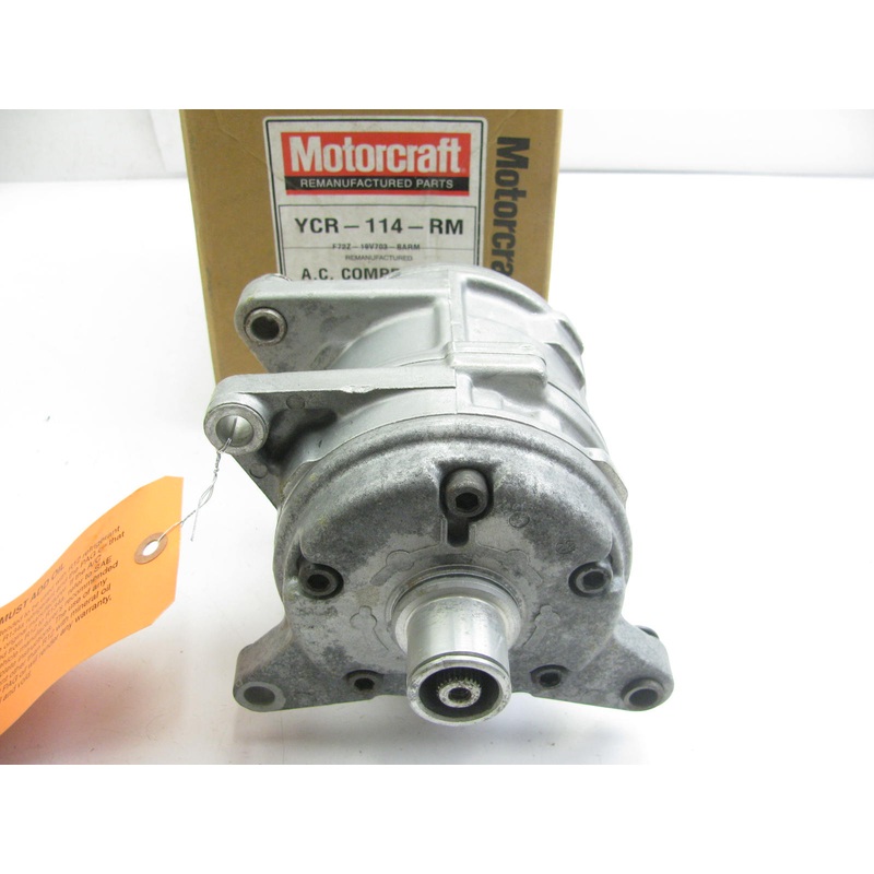 Motorcraft YCR-114-RM Reman A/C Compressor for 1989-92 Ford Probe 2.2L-L4