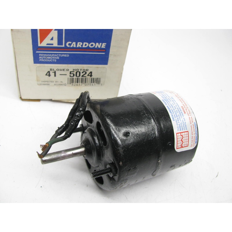 HVAC Blower Motor Cardone 41-5024 Reman Without A/C