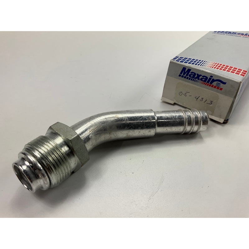 Max Air 05-4313 A/C Fitting, 3/4'' X #12 Hose Size, Male O-Ring, 45 Degrees