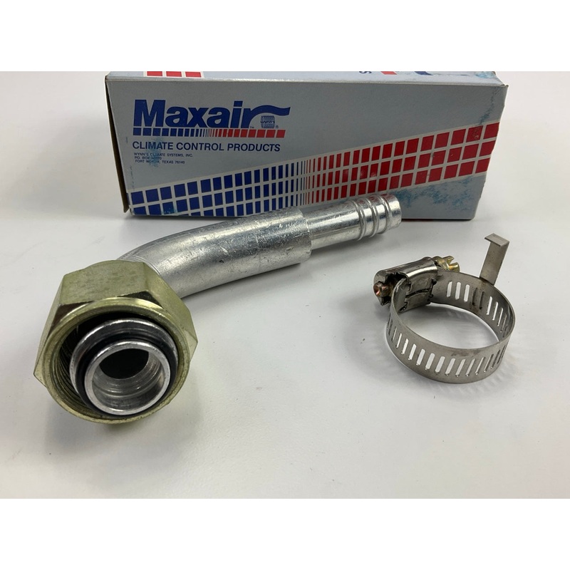 Max Air 05-4453  3/4'' A/C Line Fitting, 10 Hose Size,  Female O-Ring, 90 Deegres
