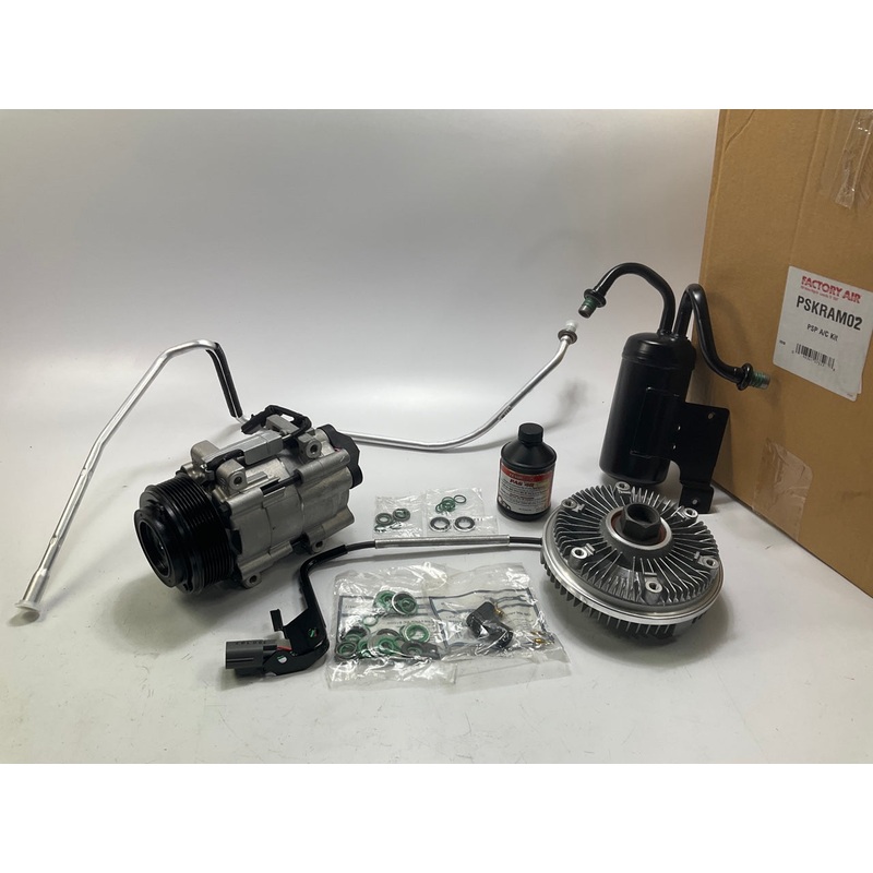 Factory Air PSKRAM02 A/C Compressor Replacement Kit W/ Fan Clutch Accumulator