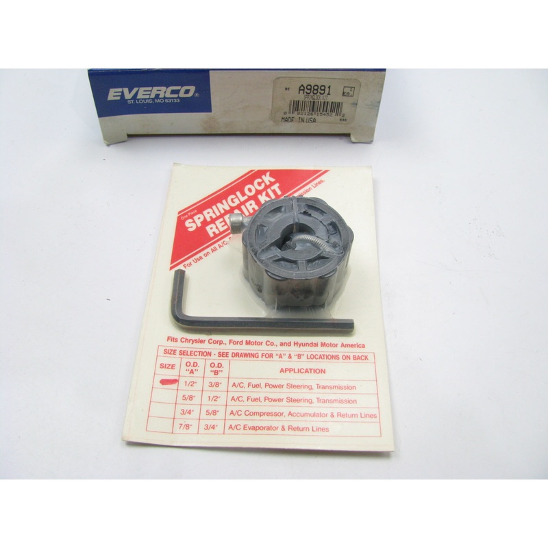 Ford Springlock Coupler Reinforcement, 3/8'' Fitting Size, 6 Hose Size, 5/16'' ID