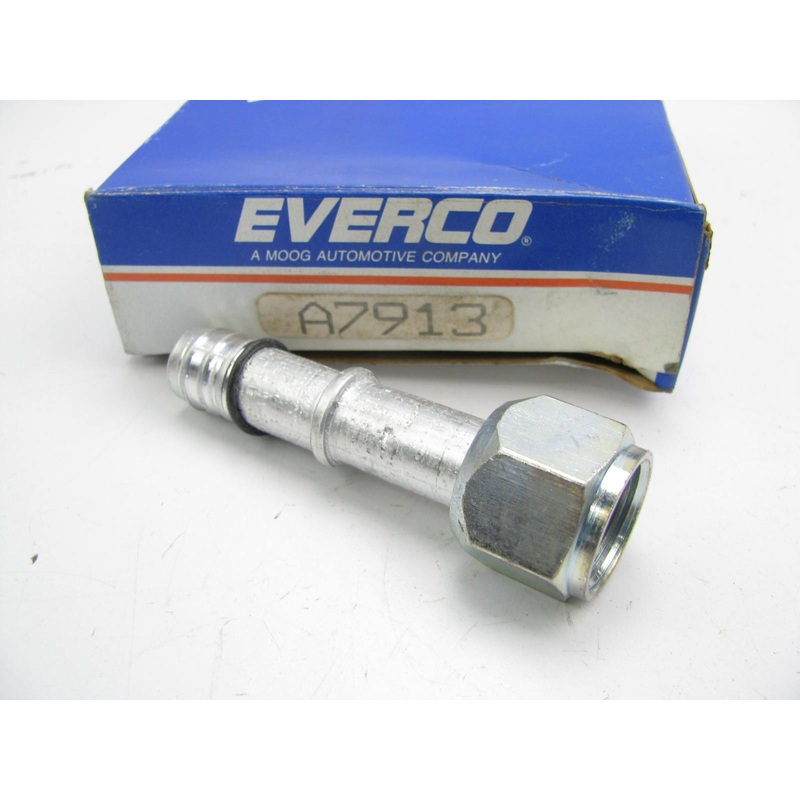 Everco A7913 Size 12 A/C Hose Fitting - Straight Female O-Ring 5/8'' X 7/8''-14