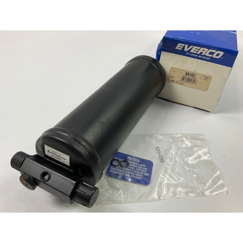 Everco A9103 A/C Receiver Drier Replaces IHC 544983C1, Peterbilt 18-01800