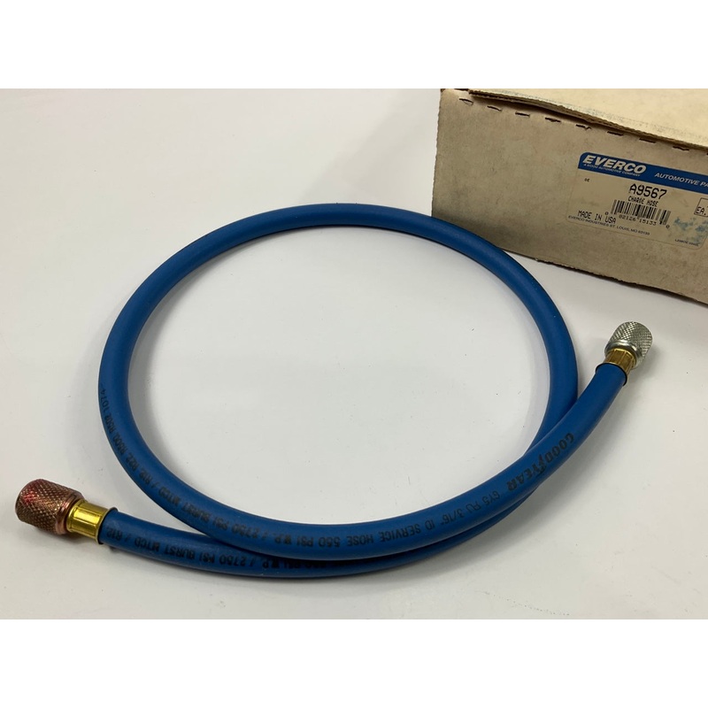 Everco A9567 36'' A/C Charging Hose For Older 12 Systems