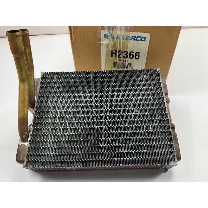 Everco H2366 Front Brass Heater Core - For Vehicles Without A/C ONLY
