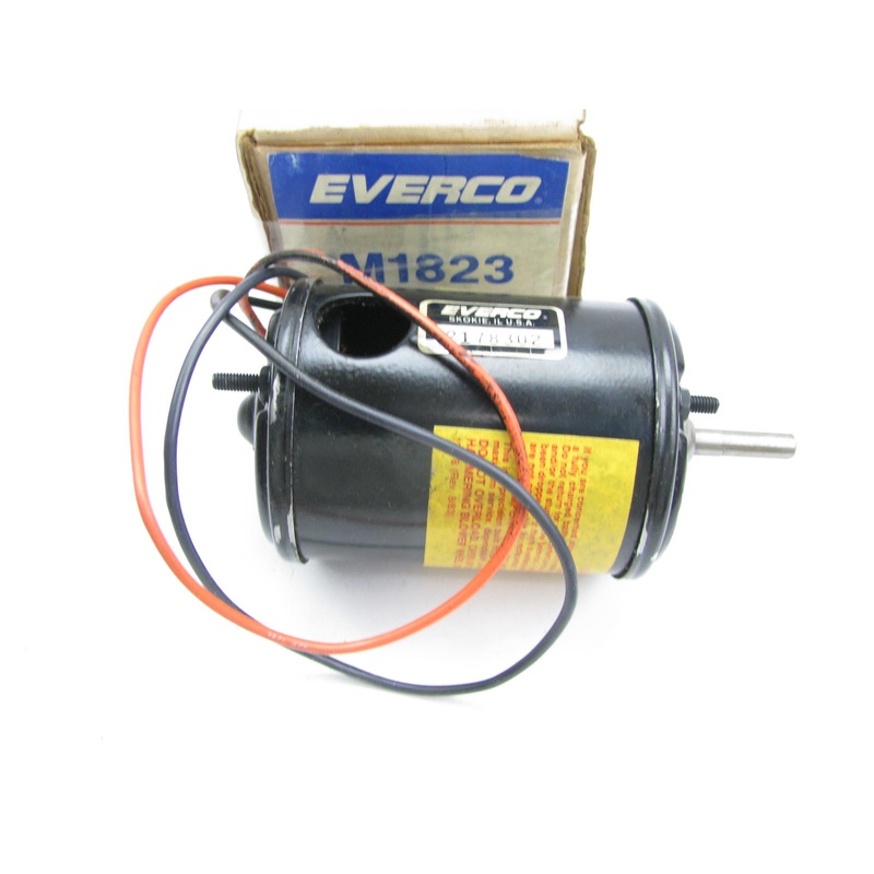Everco M1823 Heater Blower Motor Without Wheel - 12V Reversible