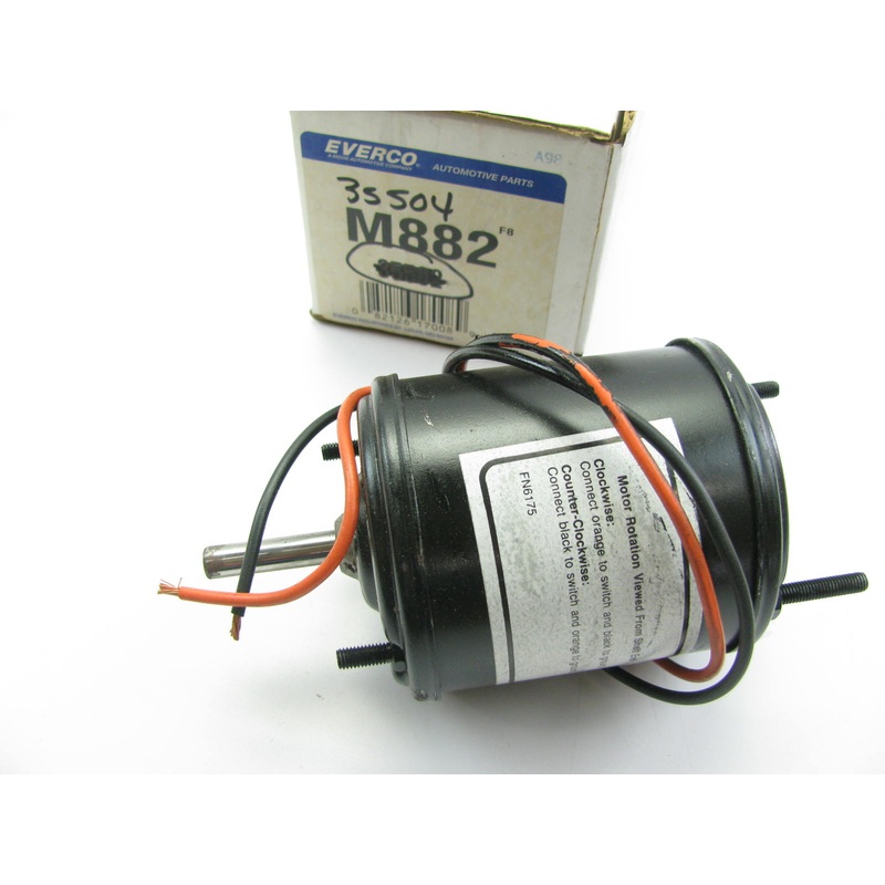 Everco M882 HVAC Blower Motor W/O Wheel