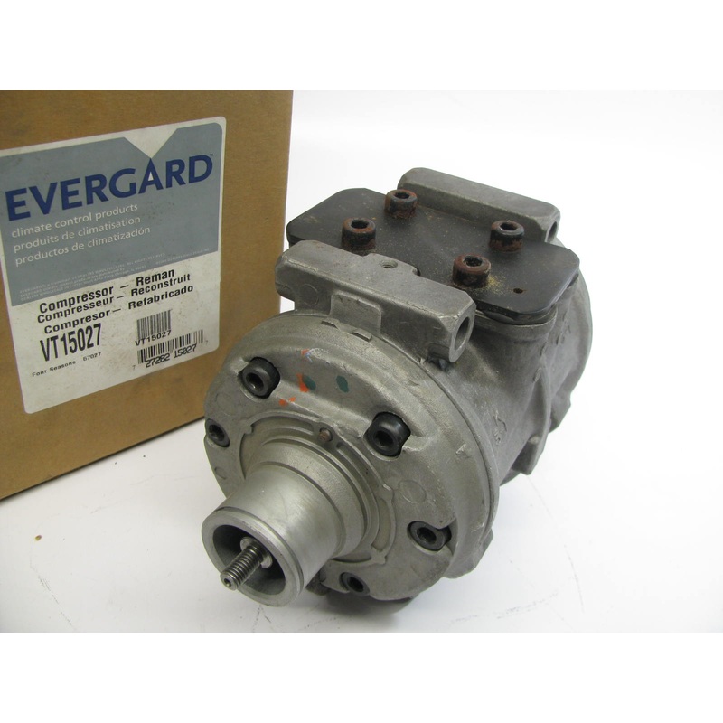 Evergard VT15027 Remanufactured A/C Compressor Without Clutch