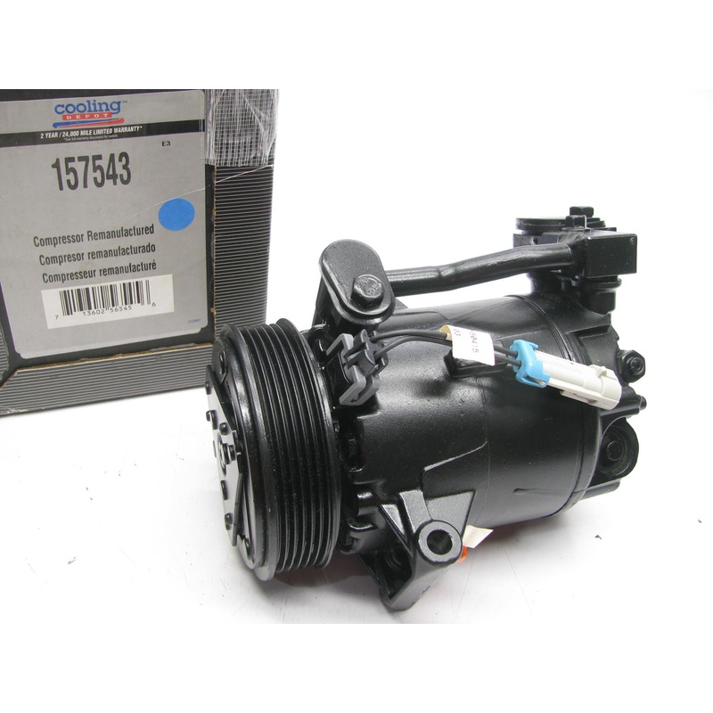 Cooling Depot 157543 Reman A/C Compressor & Clutch