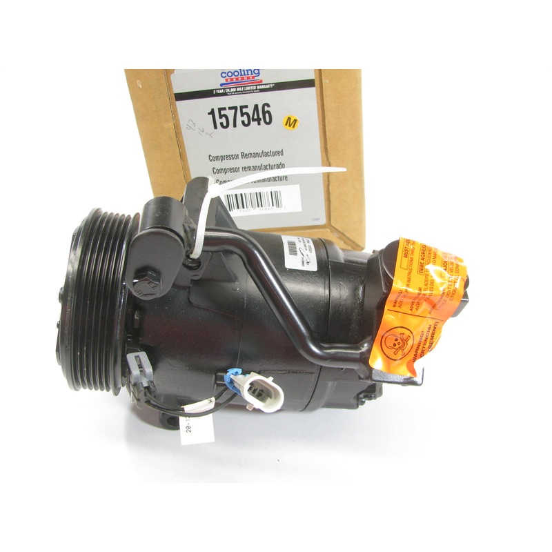 Cooling Depot 157546 Remanufactured CVC A/C Compressor For 2000-2005 Saturn