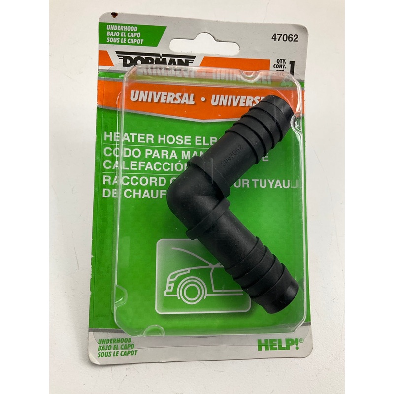 Dorman 47062 90 DEGREE Heater Hose Elbow Connector - 5/8'' X 5/8''
