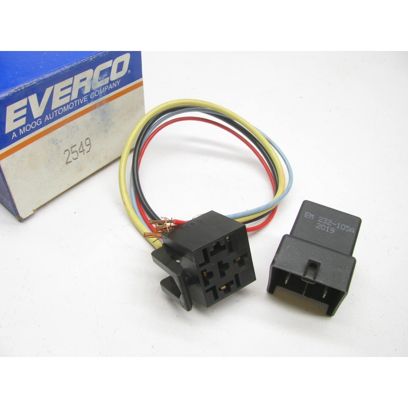 Engine Cooling Fan Motor Relay- Everco 2549
