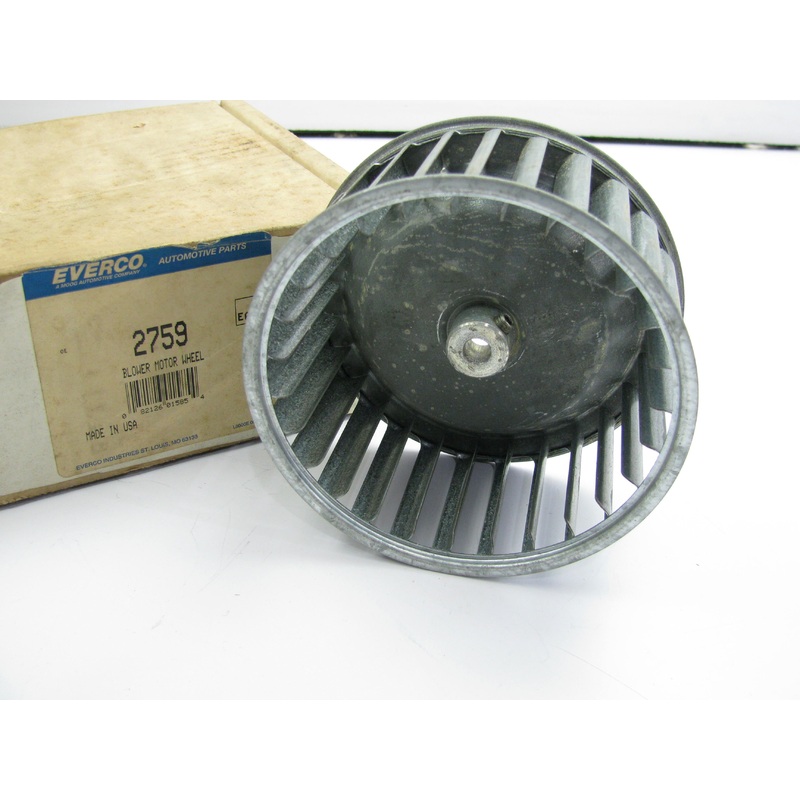 Everco 2759 Blower Motor Wheel - Metal - Replaces Ford # D1FZ-18504-A