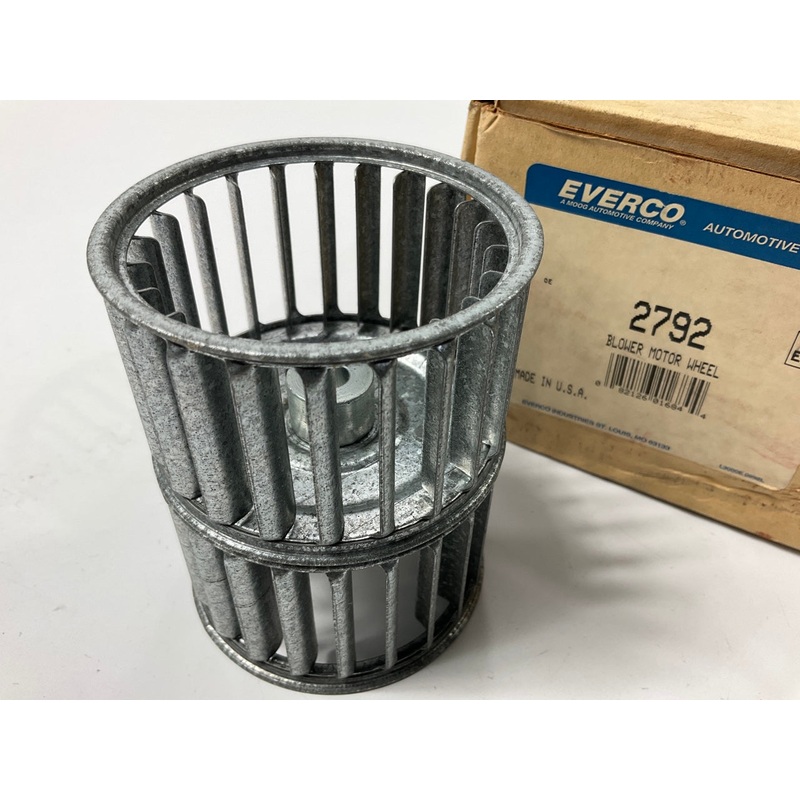 Everco 2792 Blower Motor Wheel - METAL - Replaces Ford # D2AZ-19834-A