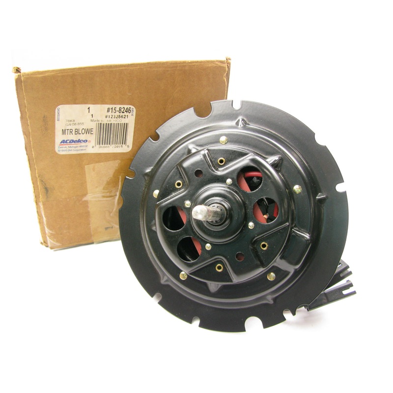 Acdelco 15-8246 Rear HVAC Blower Motor - 12325621