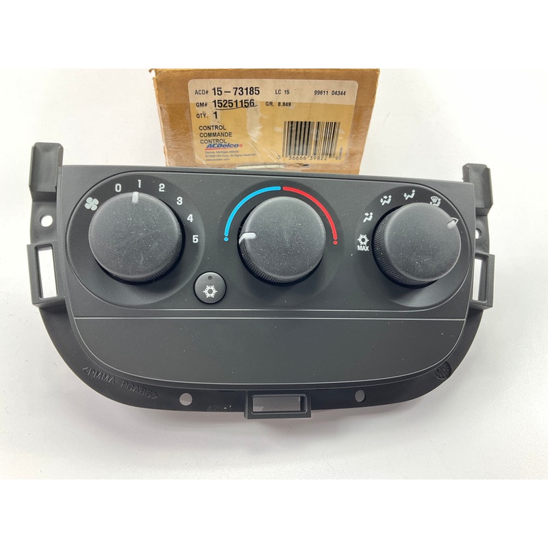 Acdelco A/C Heater Climate Temp Control Switch Panel OEM For 2005-2009 Uplander