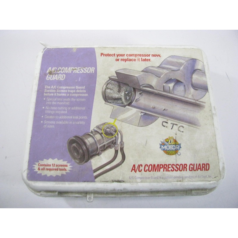 Airsept Air Conditioner AC Compressor Manifold Guard 12 Screen Kit 69050