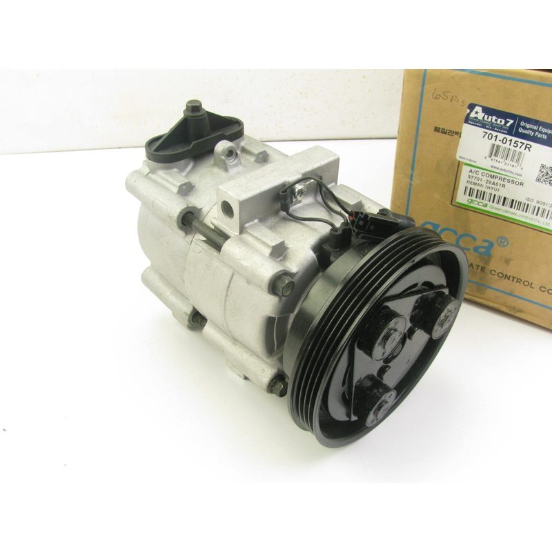 Auto 7 701-0157R REMAN A/C Compressor For 1994-1995 Hyundai Elantra 1.6L