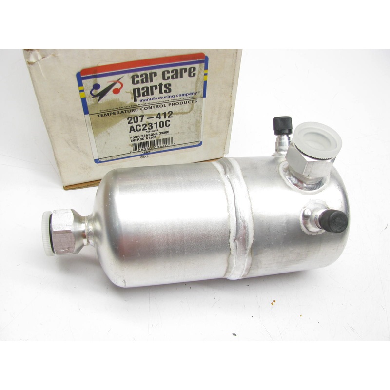 Car Care Parts 207-412 Universal A/C Receiver Drier Tank Accumulator