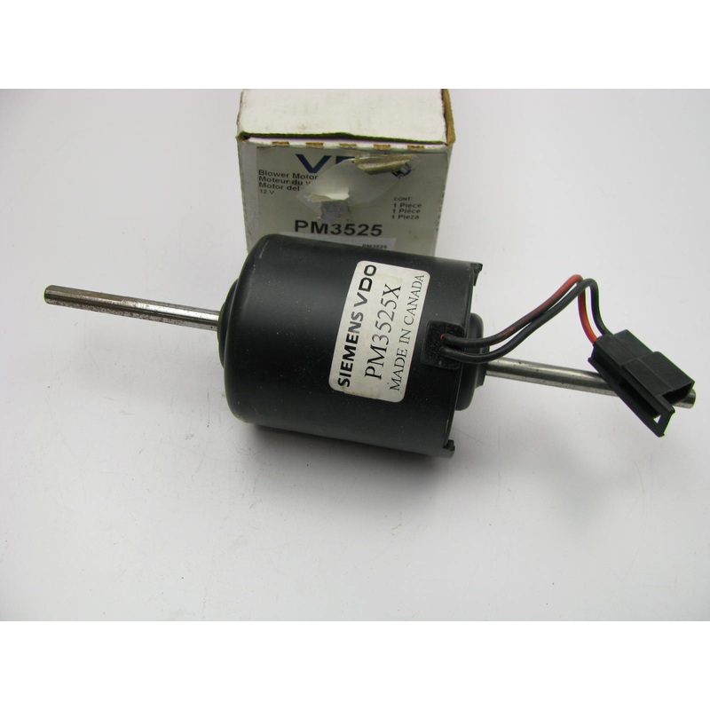 VDO PM3525 HVAC Blower Motor Without Wheel - Auxiliary
