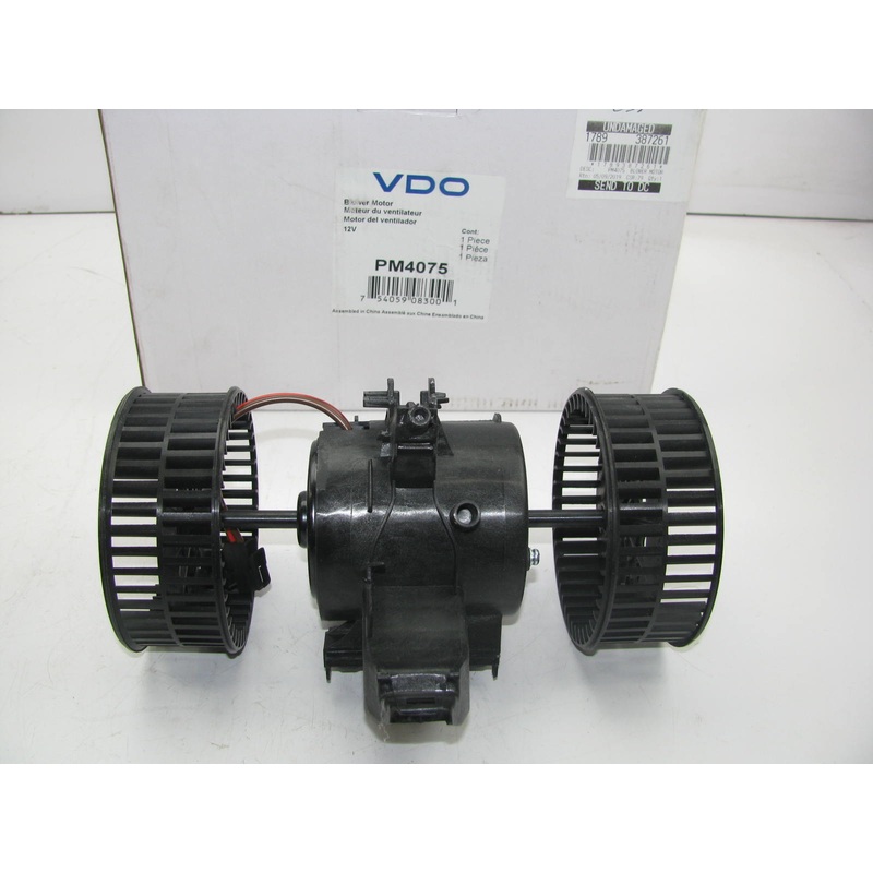 VDO PM4075 HVAC Blower Motor With Wheel